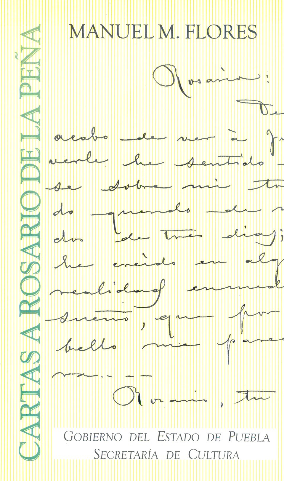 Cartas a Rosario de la Peña /