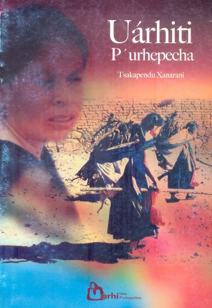 Mujeres purépechas Caminando entre piedras /